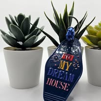 My Dream House Keyring