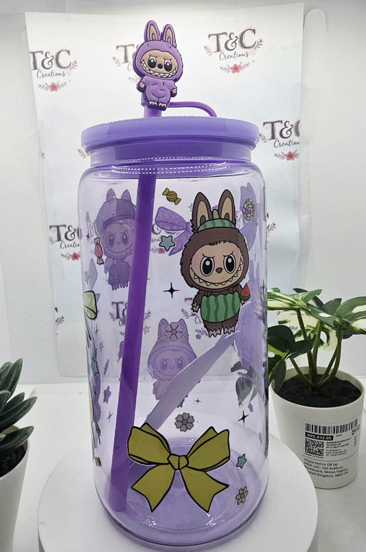 16 Oz Acrylic Tumbler “Little Monsters” Decal