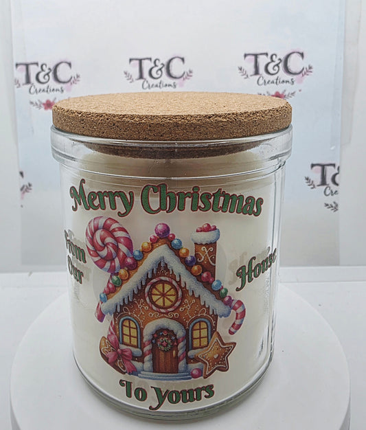 Candle christmas themed