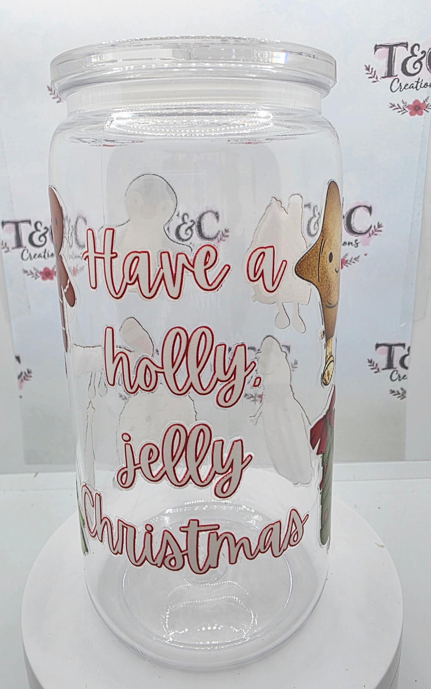 Christmas drinks tumbler