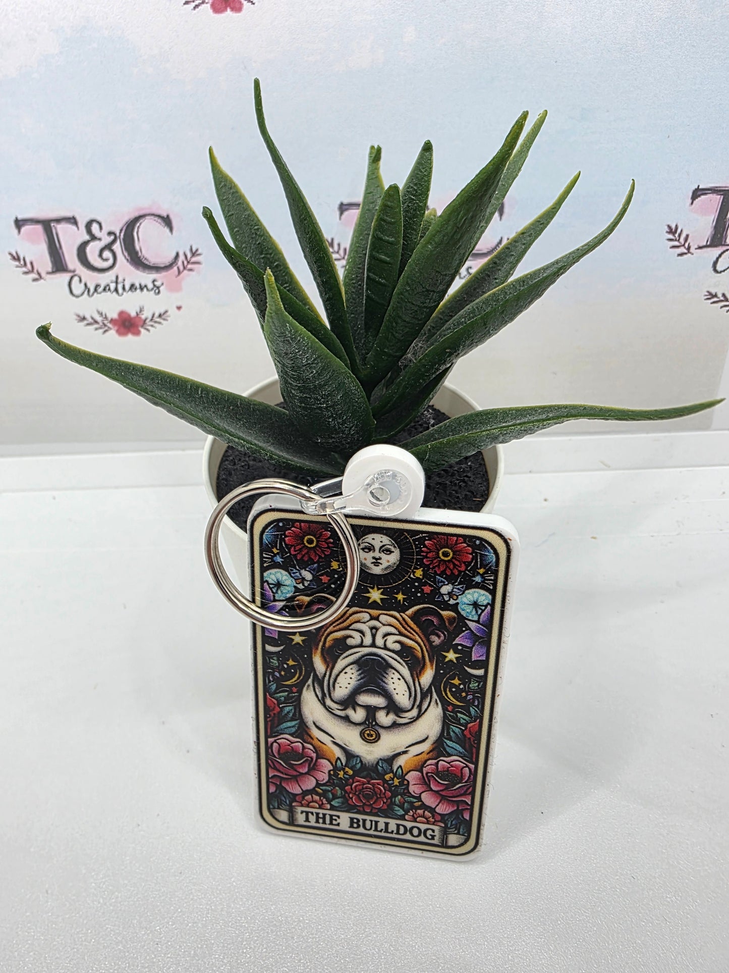 Keyring "the bulldog "