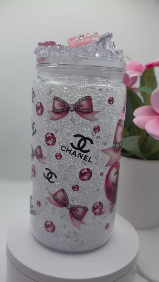 Crystal Snowglobe 16oz - Designer Inspired