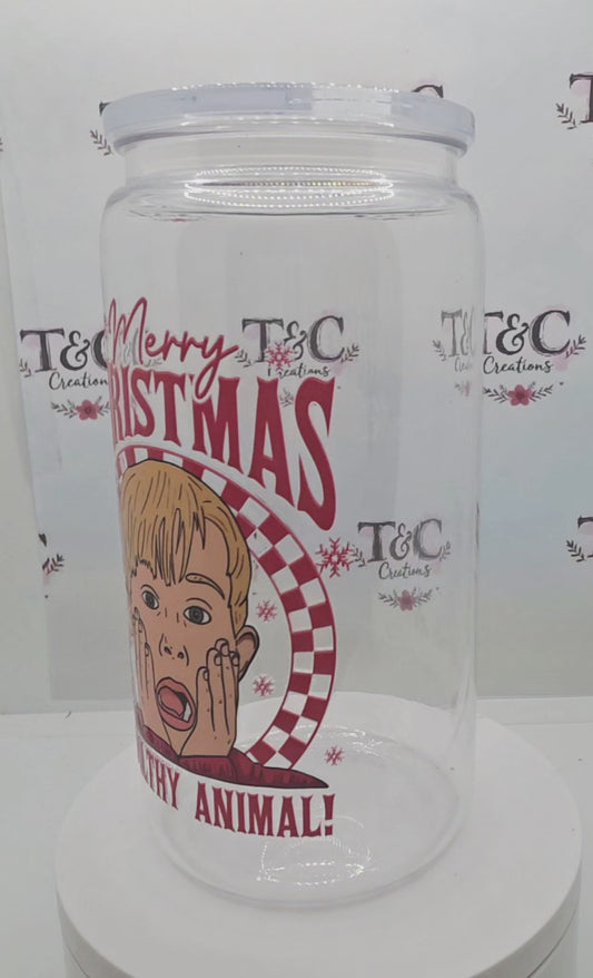 Drinks tumbler "home alone style"
